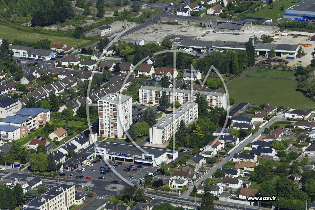 Photo arienne de La Chapelle-Saint-Mesmin (la Noue)