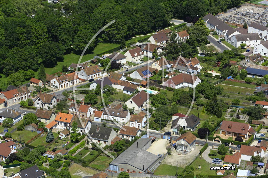 Photo arienne de La Fert-Saint-Aubin