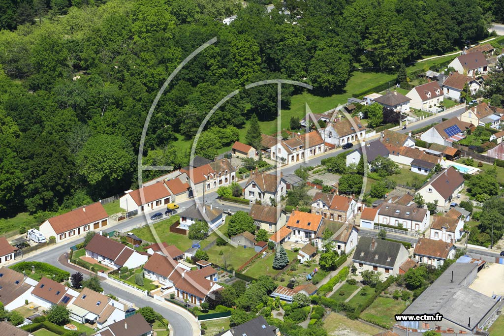 Photo arienne de La Fert-Saint-Aubin
