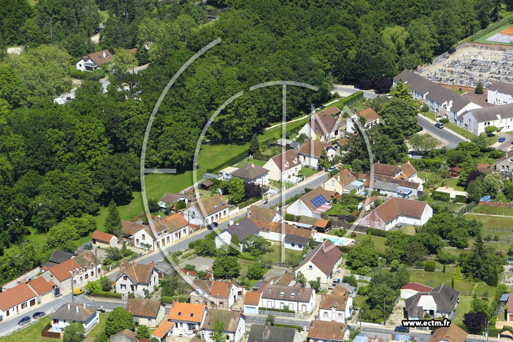 Photo arienne de La Fert-Saint-Aubin
