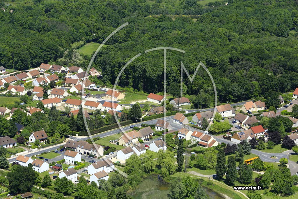 Photo arienne de La Fert-Saint-Aubin (Frmillon)