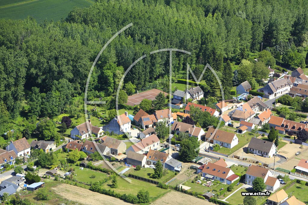 Photo arienne de Mareau-aux-Prs (l'Aubray)