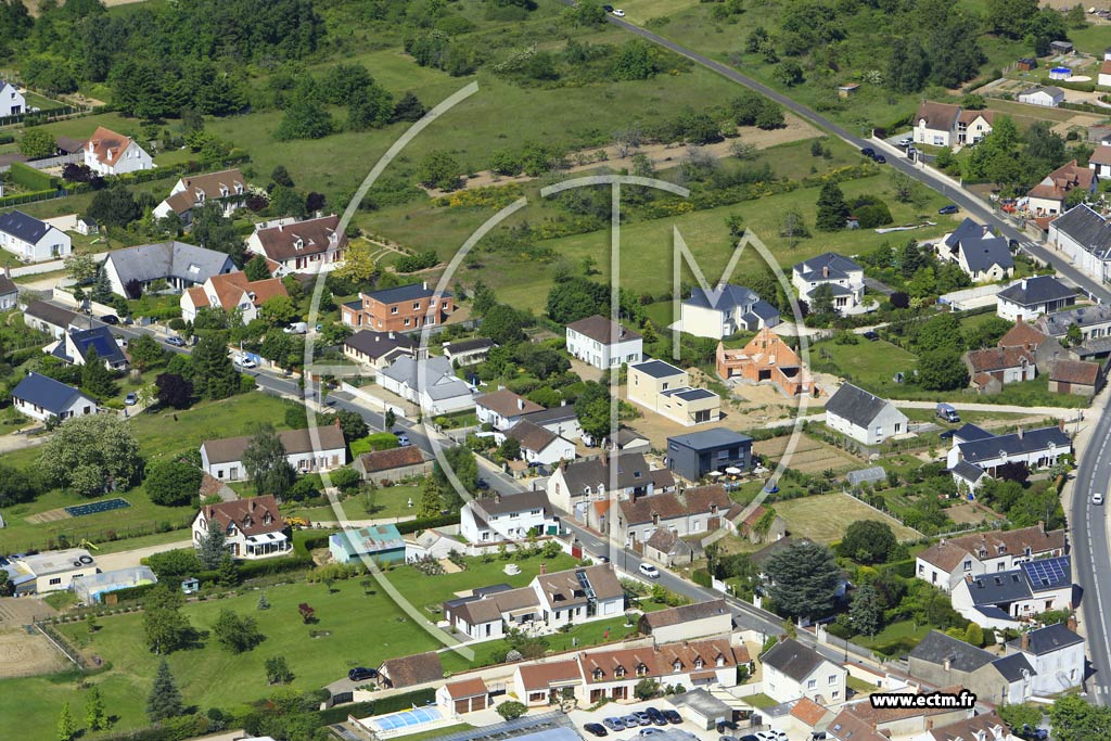 Photo arienne de Olivet (la Croix Saint-Martin)