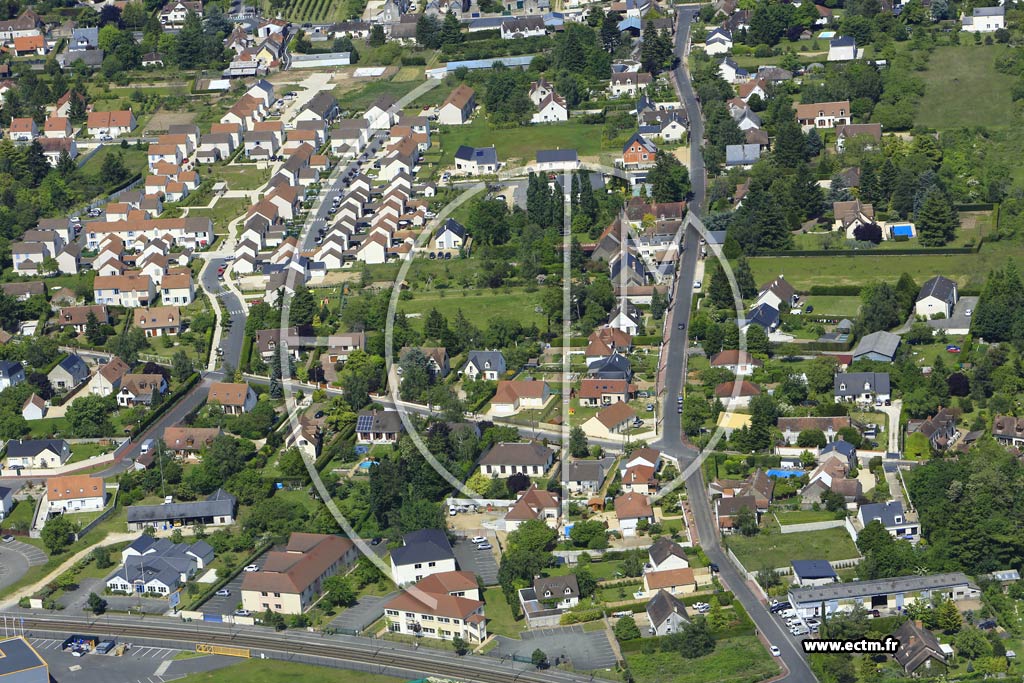 Photo arienne de Olivet (le Coin Rond)