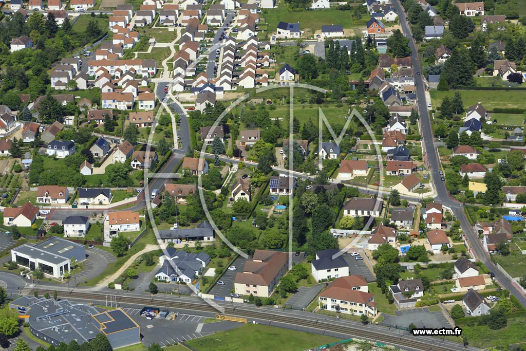 Photo arienne de Olivet (le Coin Rond)
