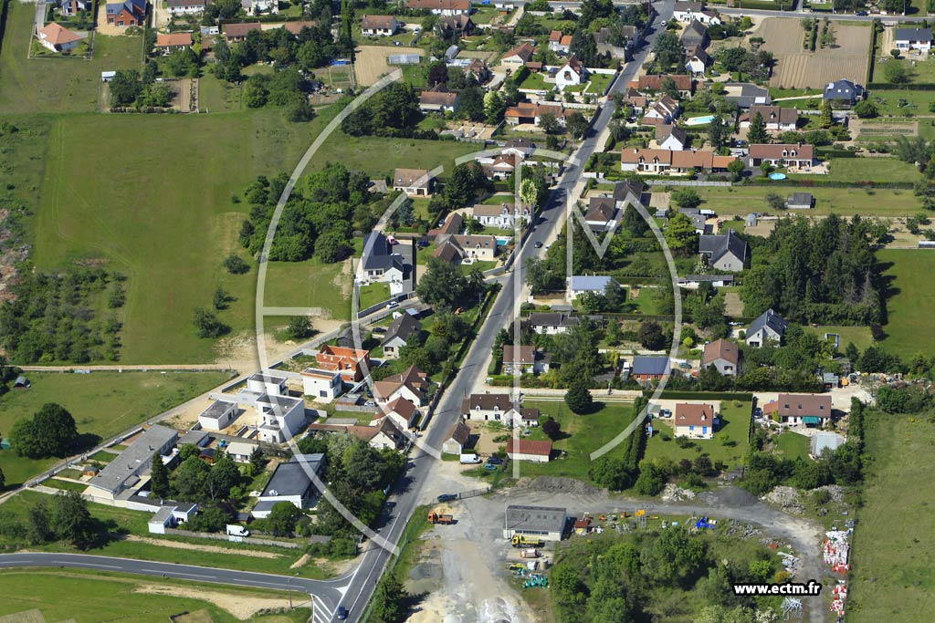 Photo arienne de Olivet (le Pignon Blanc)