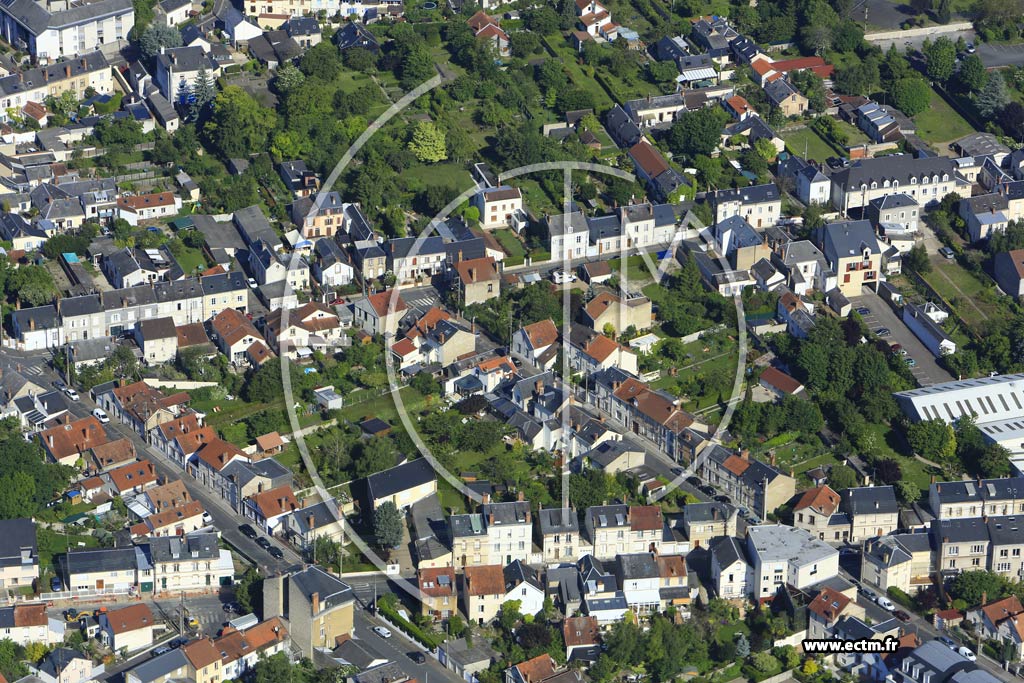 Photo arienne de Orlans (Faubourg Saint-Jean)