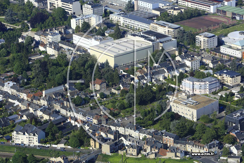 Photo arienne de Orlans (Faubourg Saint-Vincent)