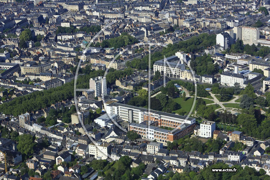 Photo arienne de Orlans (Faubourg Saint-Vincent)