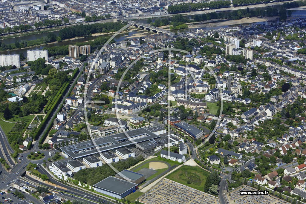 Photo arienne de Orlans (la Croix Saint-Marceau)