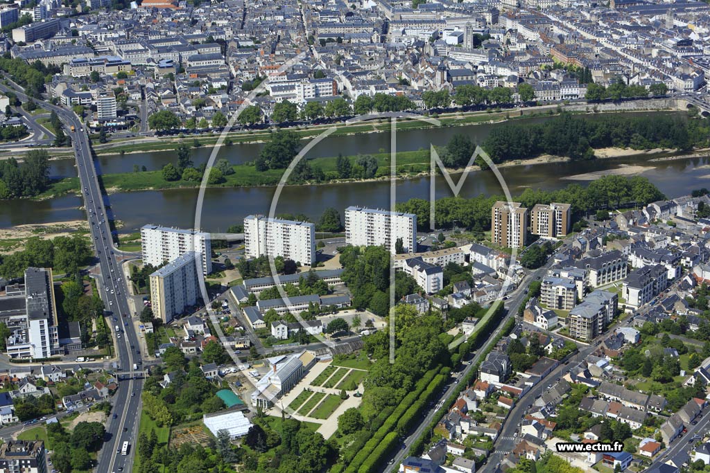 Photo arienne de Orlans (la Croix Saint-Marceau)