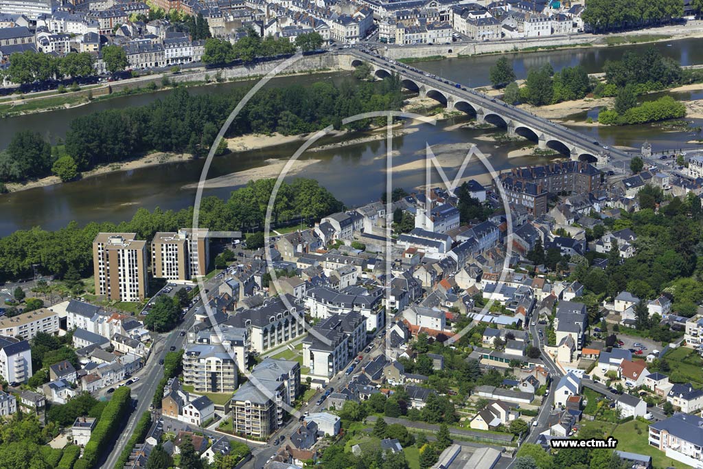Photo arienne de Orlans (la Croix Saint-Marceau)
