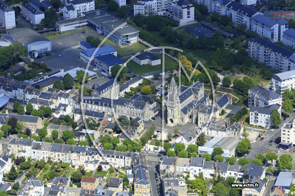 Photo arienne de Orlans (la Croix Saint-Marceau)