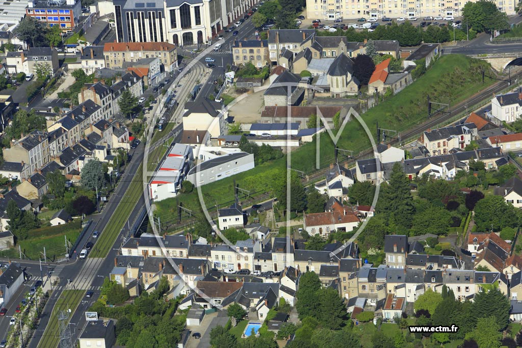 Photo arienne de Orlans (Pont Saint-Vincent)