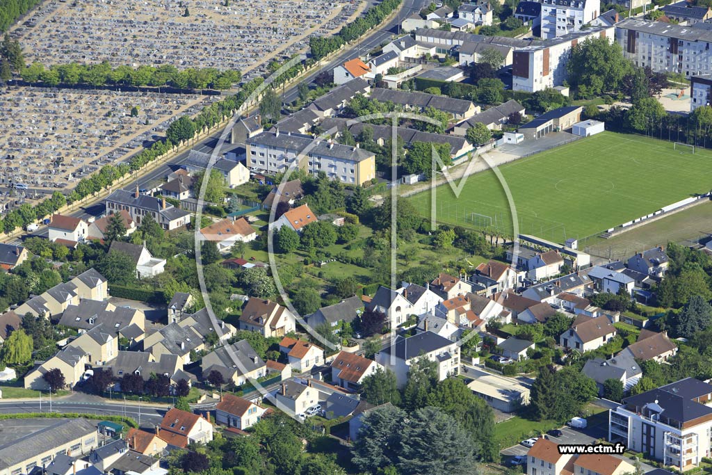 Photo arienne de Orlans (Pont Saint-Vincent)