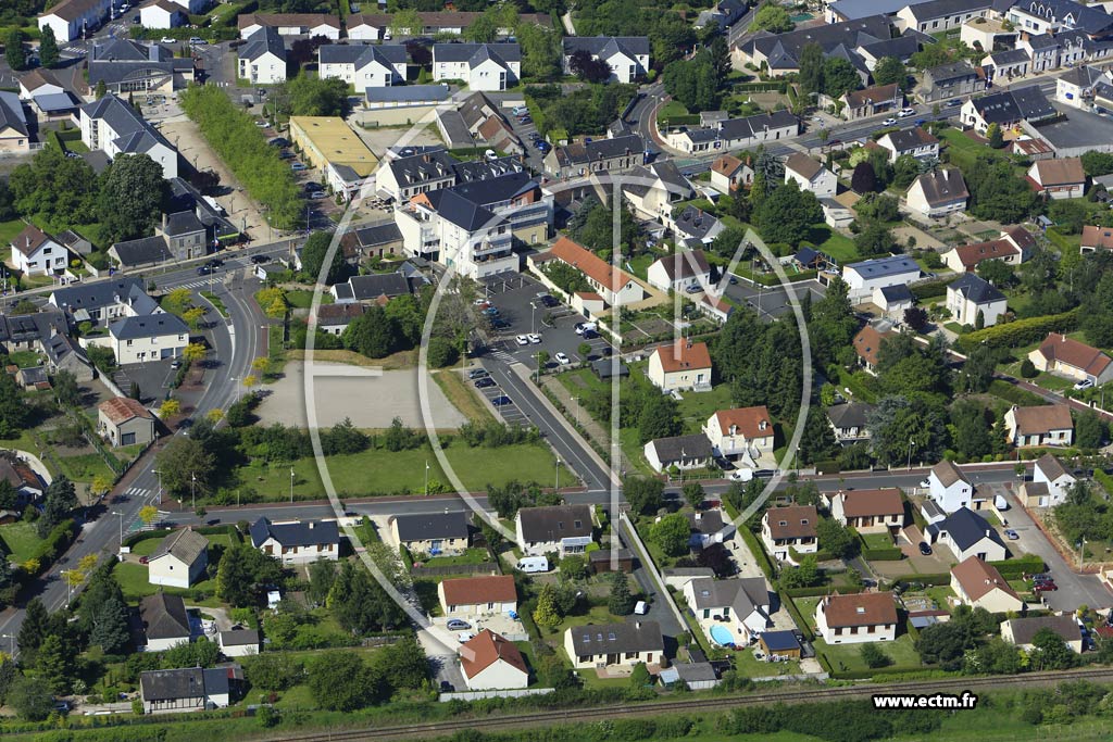Photo arienne de Ormes (la Chaumette)