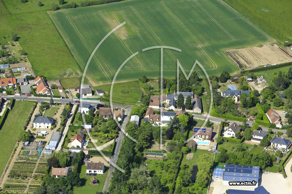 Photo arienne de Saint-Denis-en-Val (l'Ermitage)