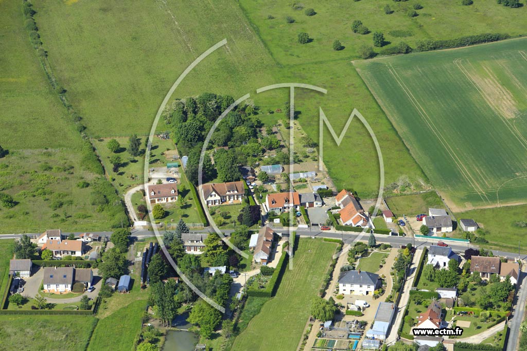 Photo arienne de Saint-Denis-en-Val (l'Ermitage)
