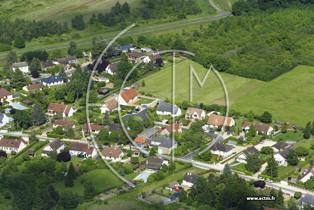 Photo arienne de Saint-Denis-en-Val (la Fromente)