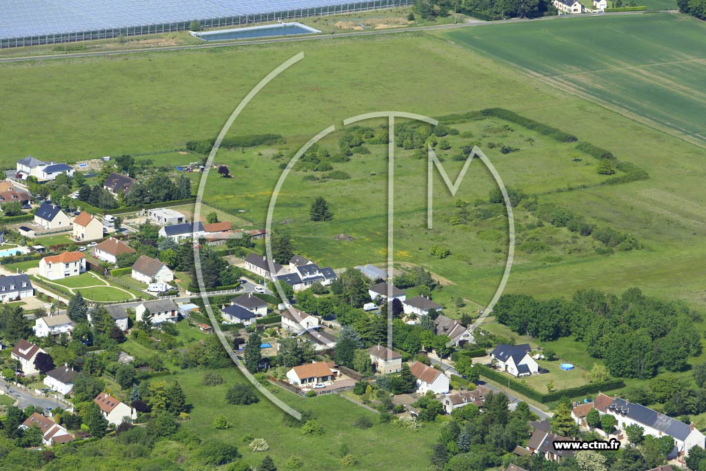 Photo arienne de Saint-Denis-en-Val (le Caillot)