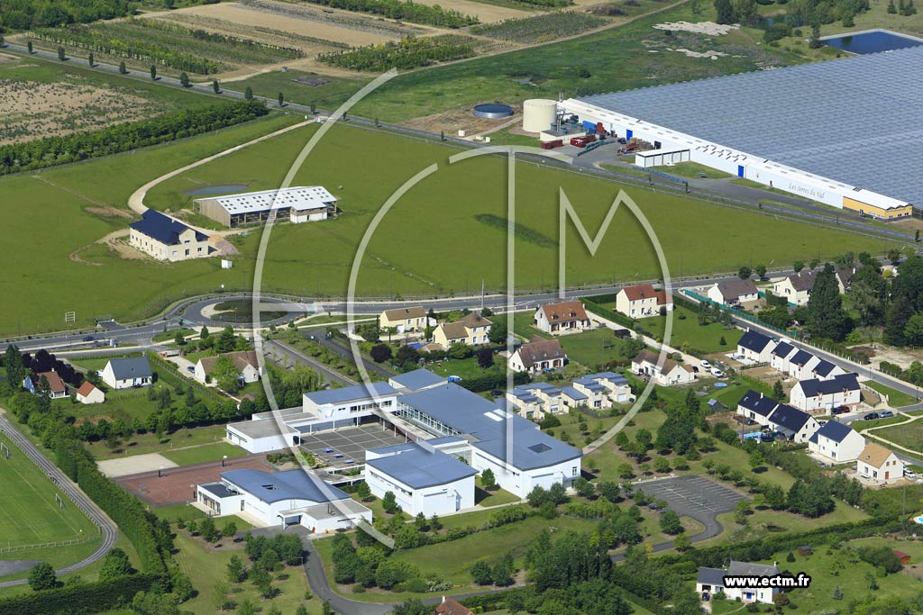 Photo arienne de Saint-Denis-en-Val (le Caillot)