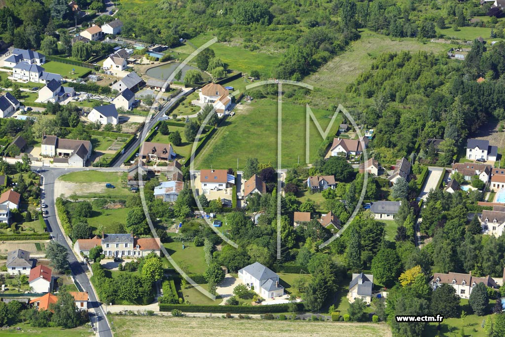 Photo arienne de Saint-Denis-en-Val (le Dsert)