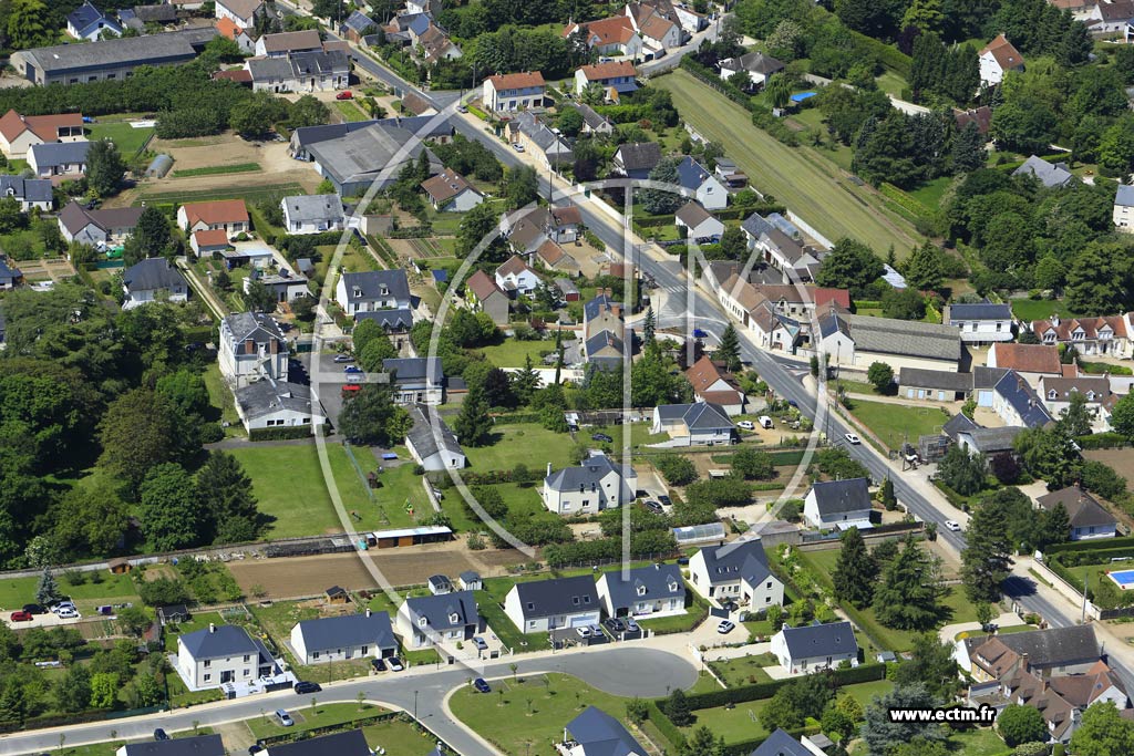 Photo arienne de Saint-Hilaire-Saint-Mesmin (les Martinires)