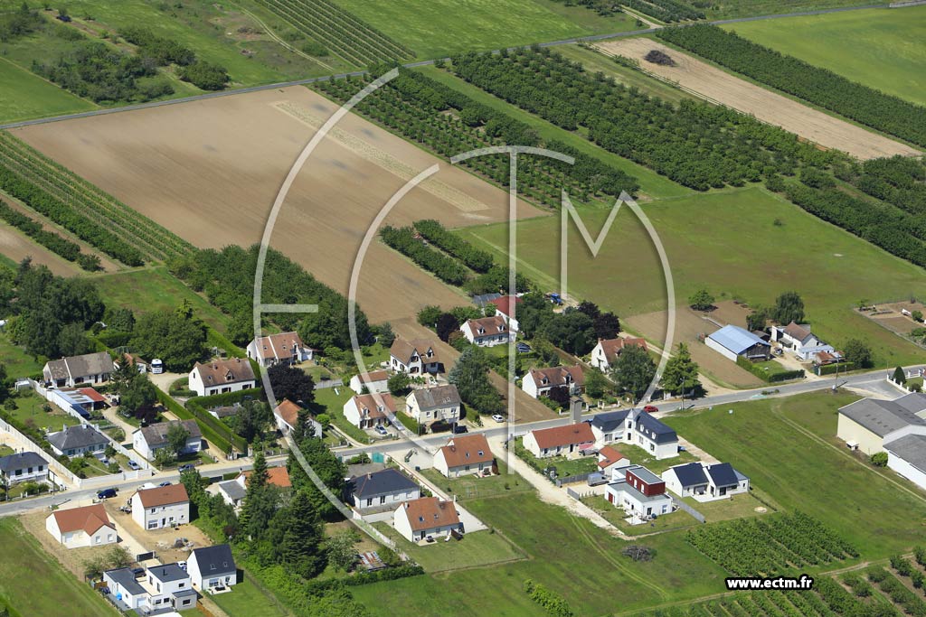 Photo arienne de Saint-Hilaire-Saint-Mesmin (les Martinires)