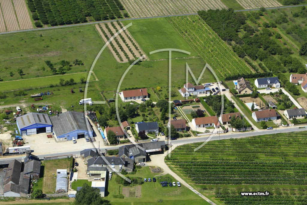 Photo arienne de Saint-Hilaire-Saint-Mesmin (les Martinires)