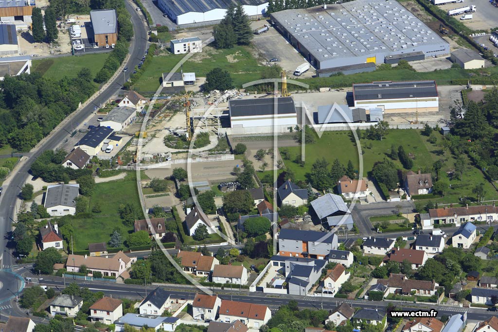 Photo arienne de Saint-Jean-de-Braye (la Pointe)