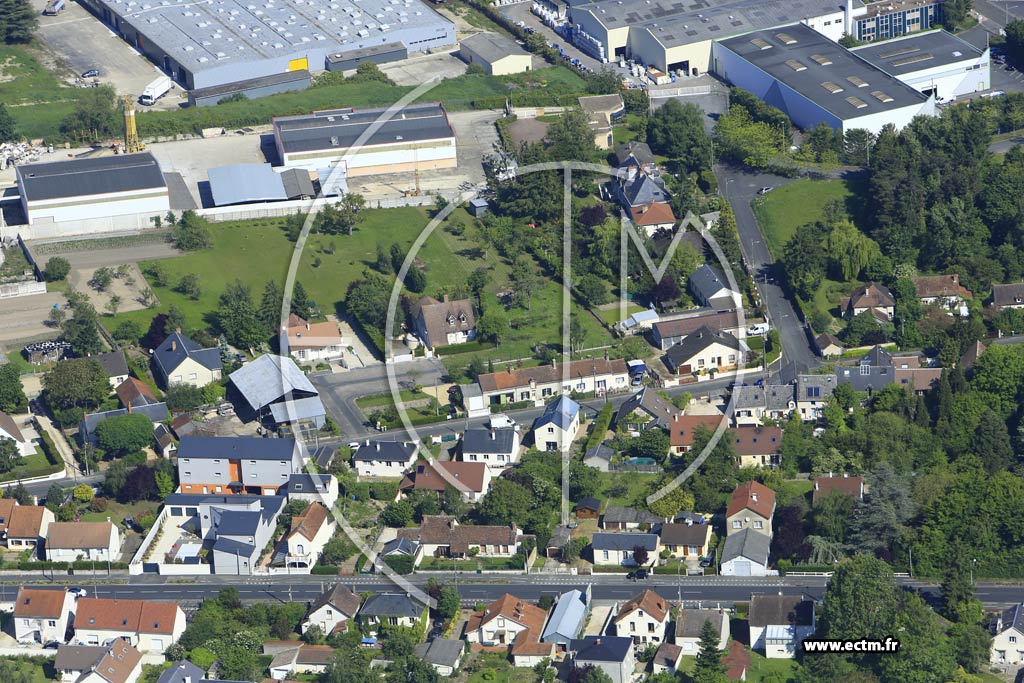 Photo arienne de Saint-Jean-de-Braye (la Pointe)