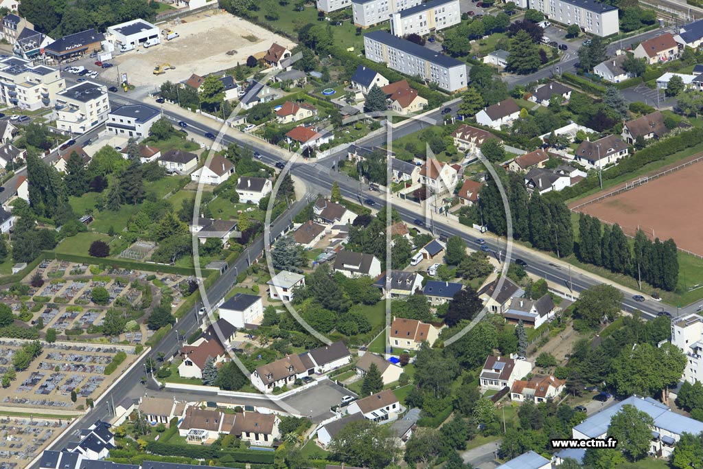 Photo arienne de Saint-Jean-de-Braye (les Longues Alles)
