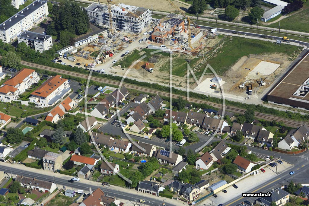 Photo arienne de Saint-Jean-de-Braye (les Maisons neuves)