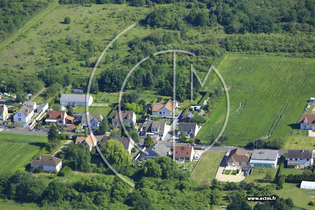 Photo arienne de Saint-Jean-de-la-Ruelle (Alleville - la Jarretire)