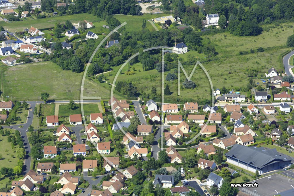 Photo arienne de Saint-Jean-le-Blanc (la Brette)