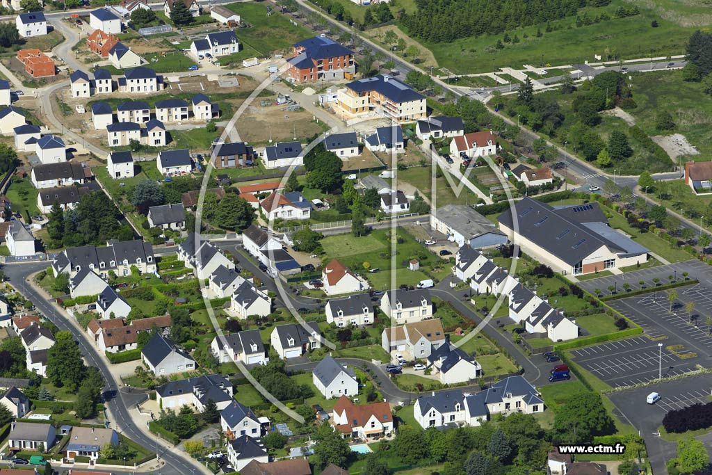 Photo arienne de Saint-Jean-le-Blanc (la Cerisaille)