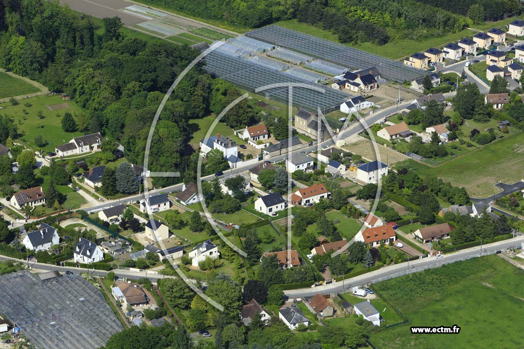 Photo arienne de Saint-Jean-le-Blanc (la Corne)