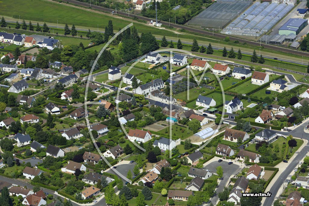 Photo arienne de Saint-Jean-le-Blanc (le Carrouge)