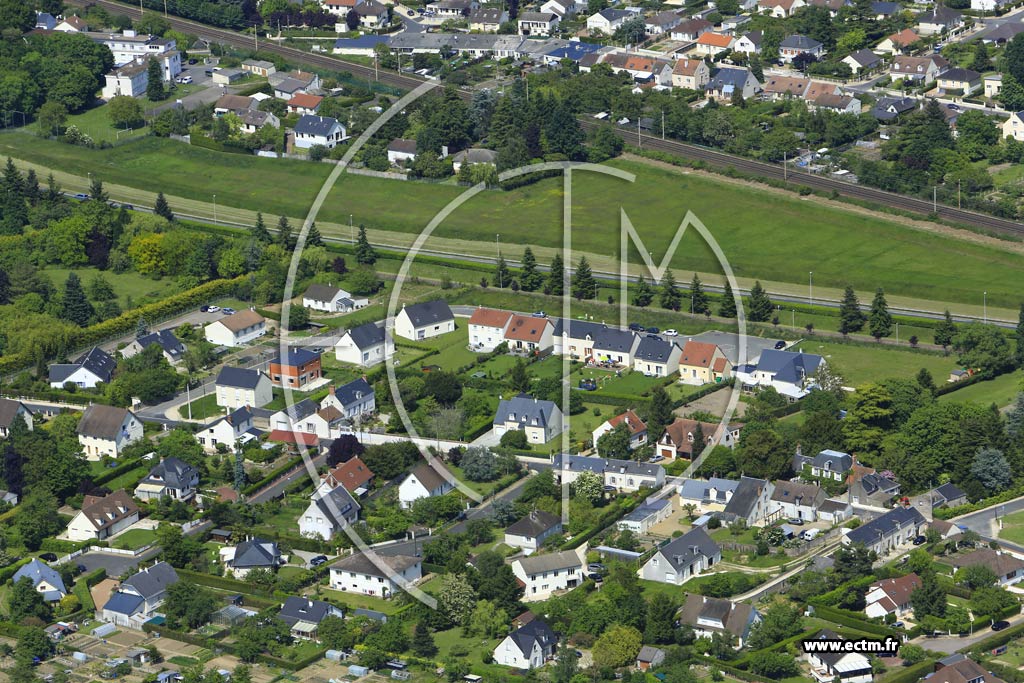 Photo arienne de Saint-Jean-le-Blanc (le Carrouge)