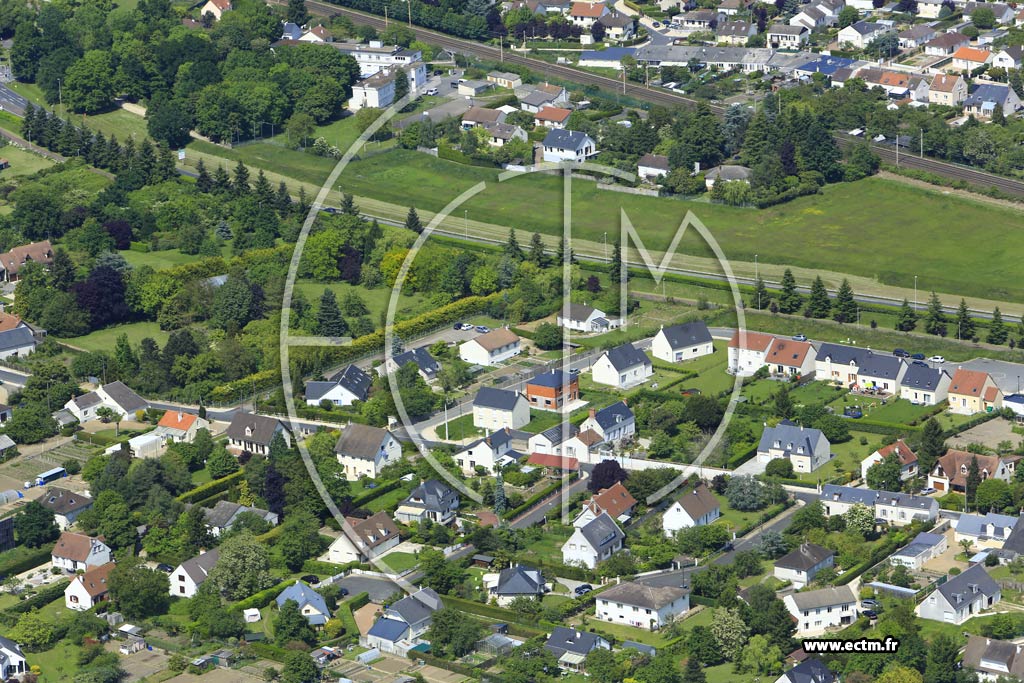 Photo arienne de Saint-Jean-le-Blanc (le Carrouge)