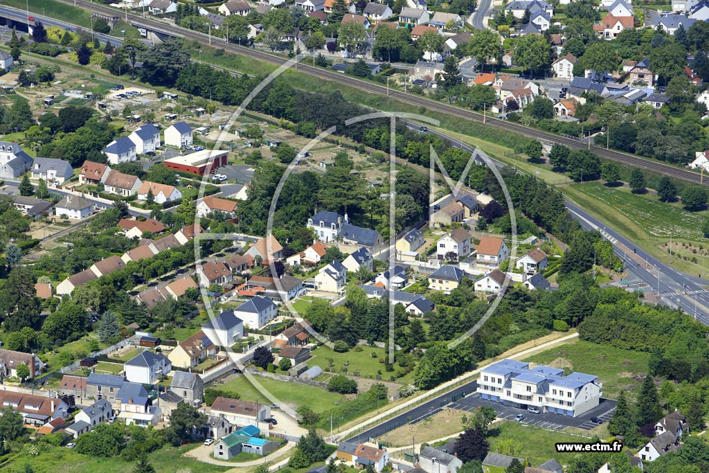 Photo arienne de Saint-Jean-le-Blanc (les Varennes)