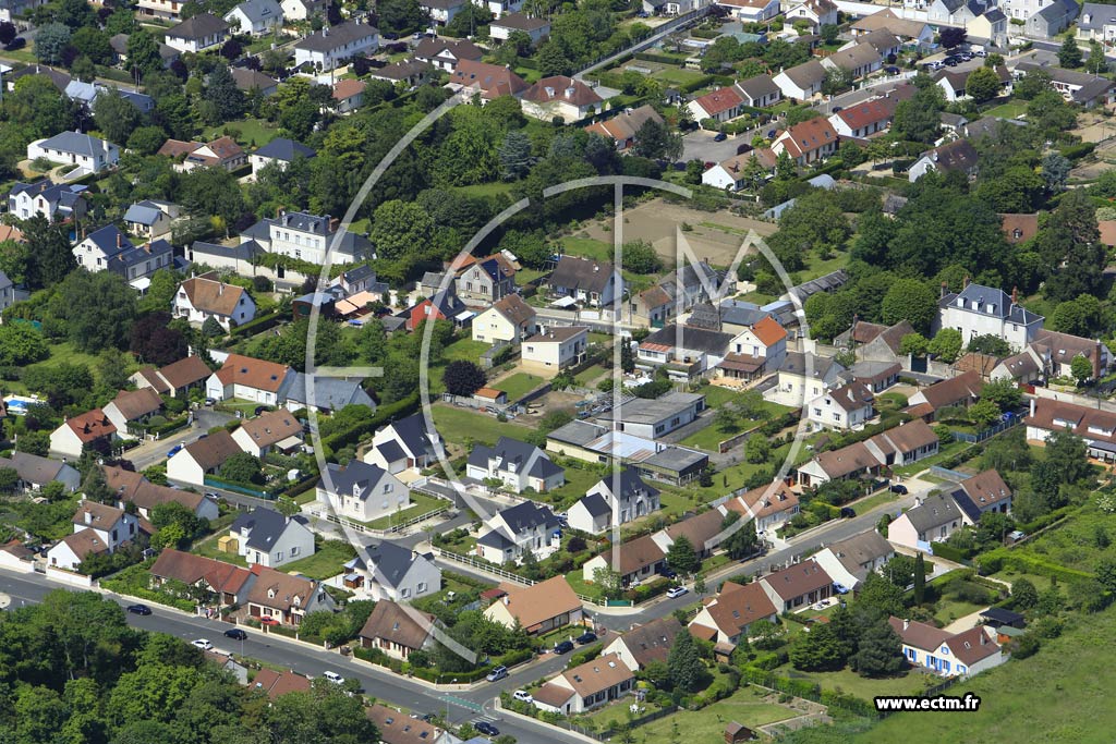 Photo arienne de Saint-Jean-le-Blanc (les Varennes)