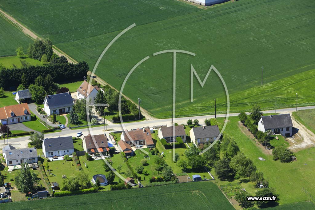 Photo arienne de Saint-Pravy-la-Colombe