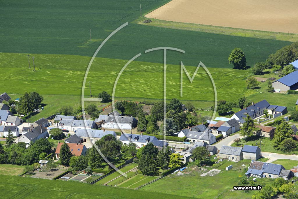 Photo arienne de Saint-Pravy-la-Colombe (Coulemelle)