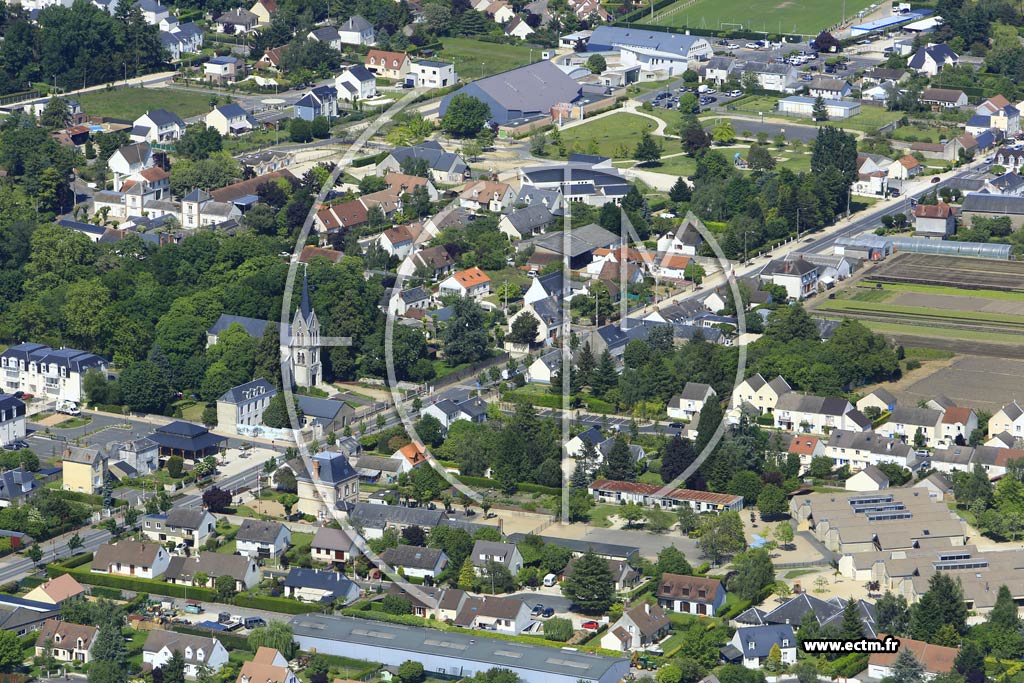 Photo arienne de Saint-Pryv-Saint-Mesmin (les Sablons)