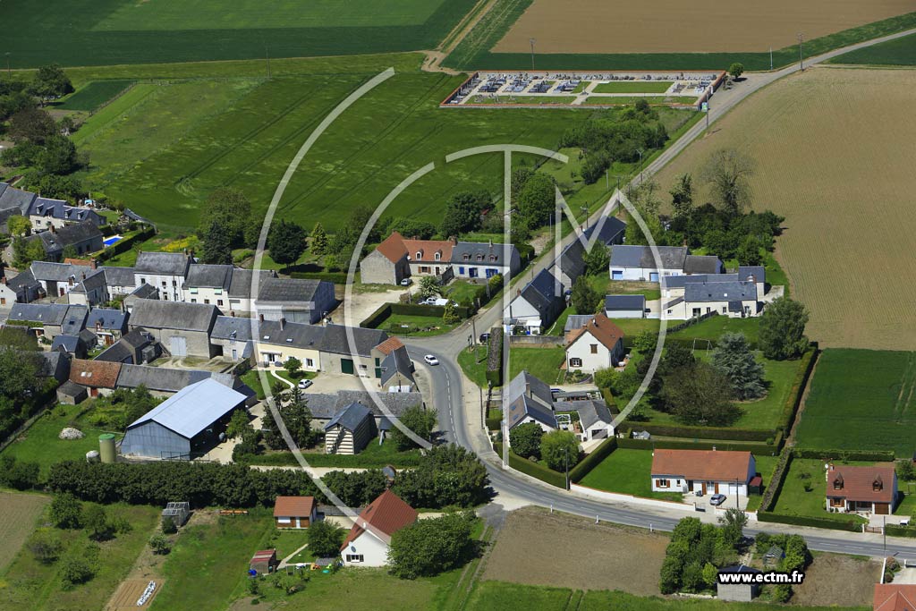 Photo arienne de Saint-Sigismond