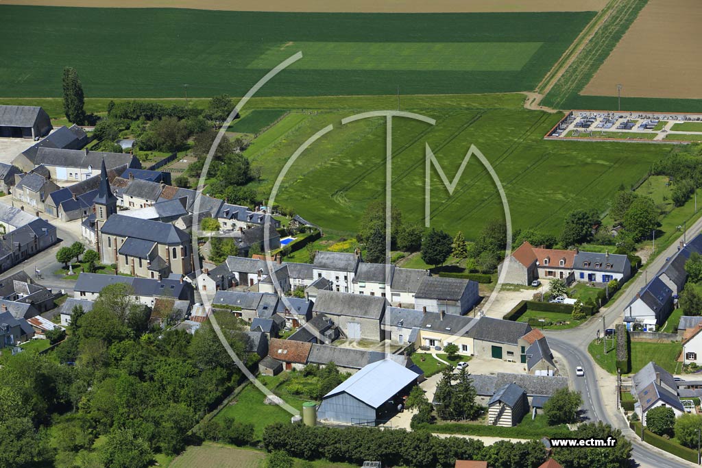 Photo arienne de Saint-Sigismond