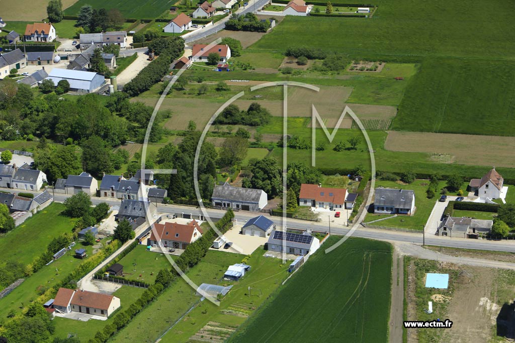 Photo arienne de Saint-Sigismond