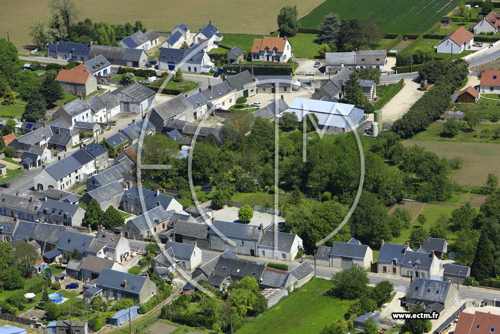 Photo arienne de Saint-Sigismond