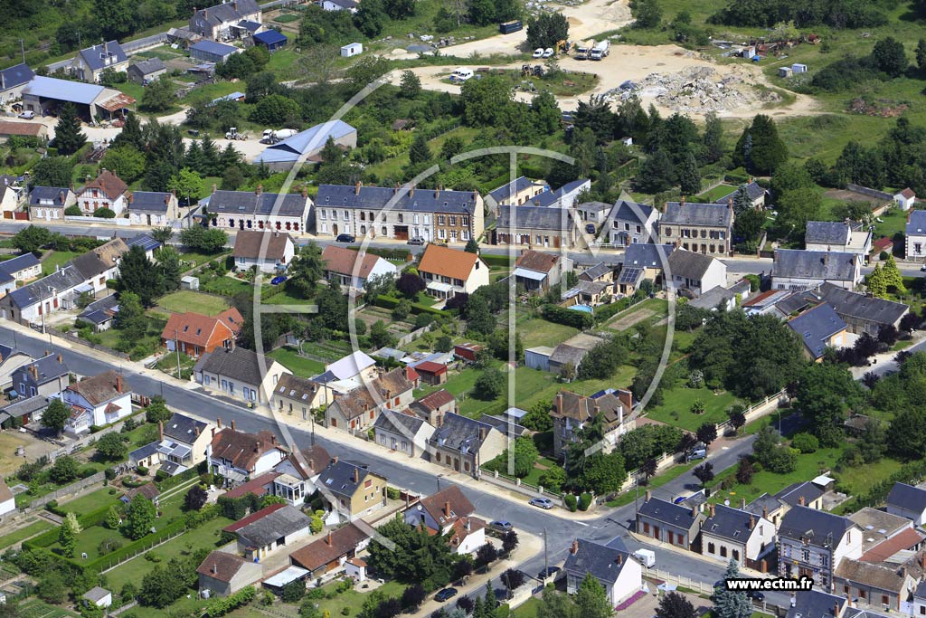 Photo arienne de Argent-sur-Sauldre